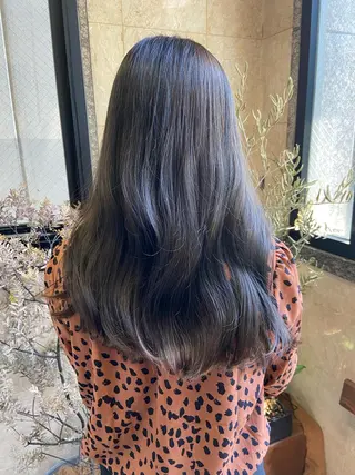 ロング カラー 地毛風艶カラー🌿 喜多夏海のヘアスタイル