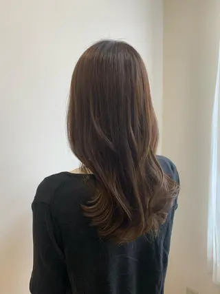 ロング カラー 韓国🇰🇷髪質改善 Chisaki치사키のヘアスタイル