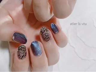 ショート カラー ネイル atelier la vita所属・lavita. mimuraのネイルデザイン