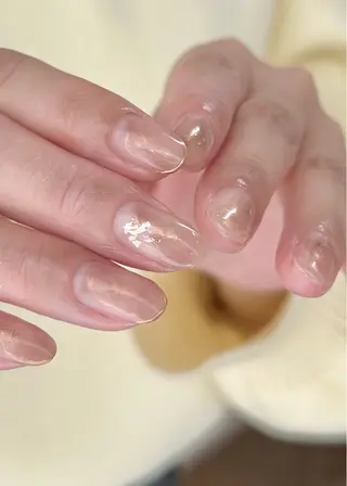 ネイル 𓂃toi. 儚げnuanceのネイルデザイン