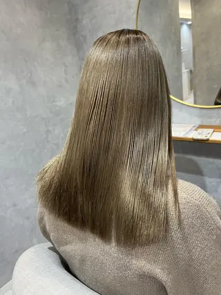 ミディアム 髪質改善&Spa fee by carrefour 大橋店[フィー・バイ・カルフール大橋]所属・stylist Yukieのヘアスタイル