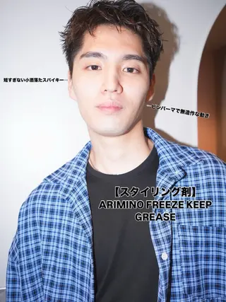 パーマ メンズ the path所属・the path Seiyaのヘアスタイル