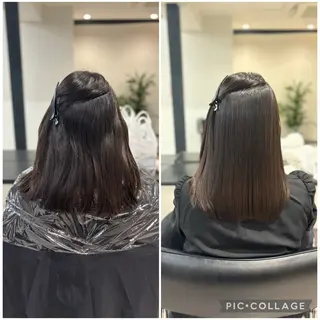 ミディアム ユカ🩵髪質改善 🩵完全マンツーマンのヘアスタイル