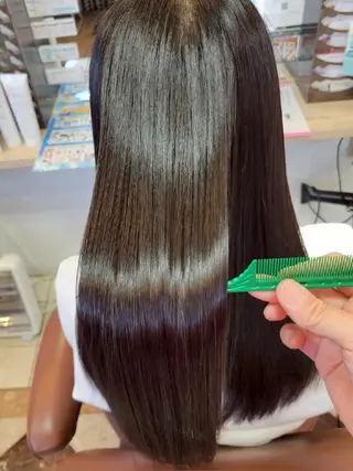 ロング 田中 美沙のヘアスタイル