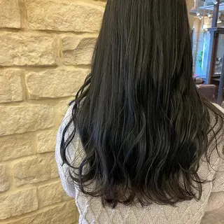 ロング カラー 星野 茉由のヘアスタイル