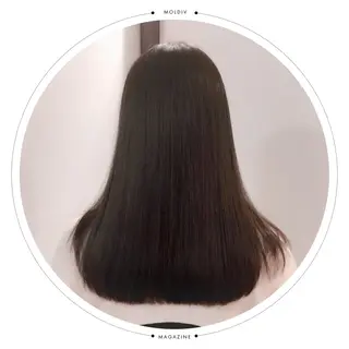 セミロング カラー ✨縮毛矯正✨髪質改善 ナカシマ ユミのヘアスタイル