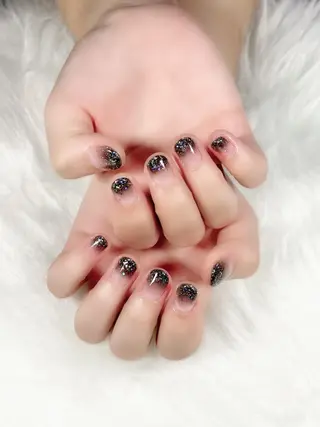 ショート 🦋Kiyomi. 🦋のネイルデザイン