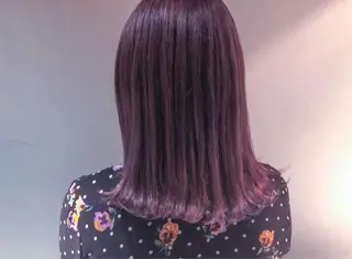 ミディアム カラー Hairsalon F＋Moana by　HEADLIGHT所属・salonF 🔸hamaのマツエク・マツパデザイン