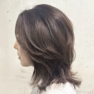 ミディアム ボブ/ショート /🦋服部ルミナ🦋のヘアスタイル