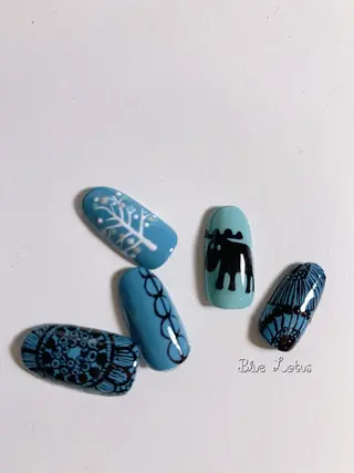 ネイル 三浦 藍のネイルデザイン