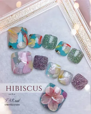 ネイル 爪咲 りり花のネイルデザイン