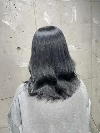 セミロング カラー ベージュカラー💖 やすひろのヘアスタイル