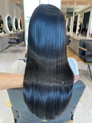 ミディアム 中村一樹/髪質改善/ 艶髪/艶カラー/美髪のヘアスタイル