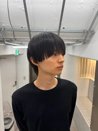 ショート メンズ 【メンズパーマ特化】 オオヤチユソラのヘアスタイル