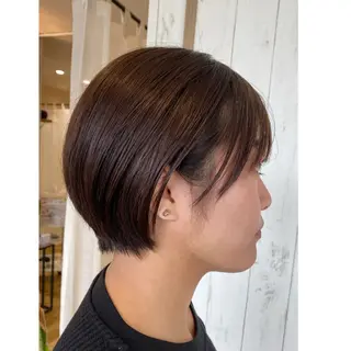 ショート ase.糸島店所属・UEDA AYAのヘアスタイル