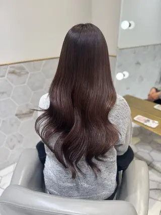 ロング カラー costes 今井芽依のヘアスタイル