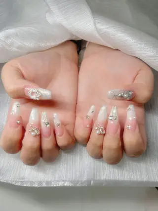 ネイル Lee Nails チップ長さだし専門店のネイルデザイン