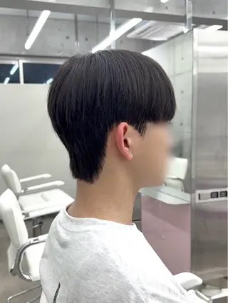 ショート カラー パーマ ヘアアレンジ メンズ パク・ボミン小野リエ 韓国ハーフ🦊のその他イメージ