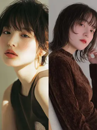 ミディアム カラー 🌜 Lulu 🌛 公式/大通のヘアスタイル