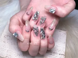 ネイル 長さ出し専門 nynaのネイルデザイン