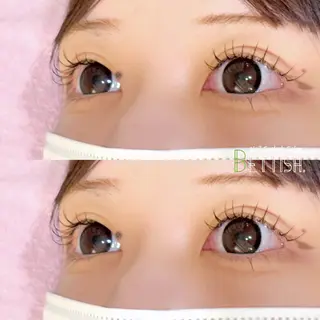 マツエク・マツパ BETTISH🩵 SERIのマツエク・マツパデザイン