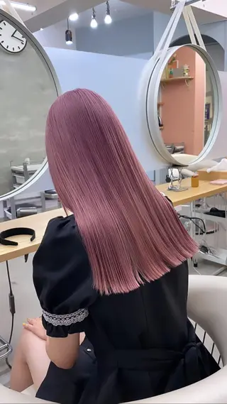 ロング カラー メンズ soi所属・ケアブリーチ/ツヤ髪 /ハイトーン/西村のヘアスタイル