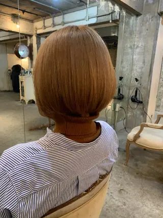 ショート カラー 似合わせカラー🫶 小川千波のヘアスタイル