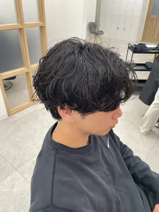 ミディアム パーマ メンズ メンズ特化 /KAKERUのヘアスタイル