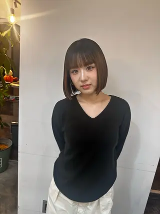 ショート SOURCE hair space所属・林 南美のヘアスタイル