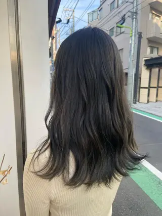 カラー なかむら ゆきのヘアスタイル
