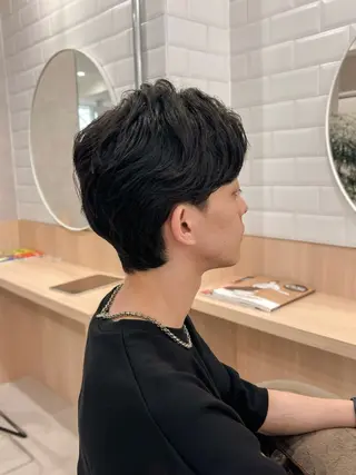 メンズ 三宅健太/レイヤー/ ボブ/透明感カラーのヘアスタイル