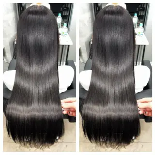 ロング カラー 髪質改善/韓国 ﾚｲﾔｰ/店長/原島のヘアスタイル