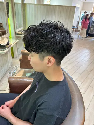 パーマ キッズ メンズパーマ特化🔥 ツイスパ/シャドウのヘアスタイル
