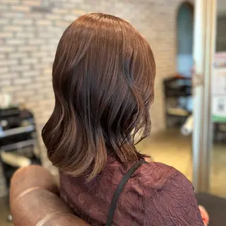 カラー 髪質改善カラー ベージュ🤎YUMEのヘアスタイル