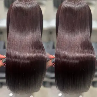 ロング 髪質改善×透明感× 艶髪🥀HIYORIのヘアスタイル