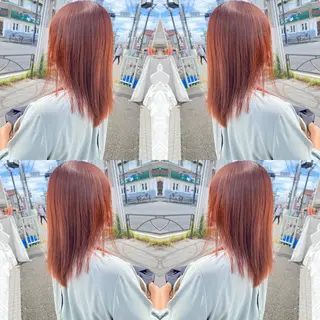 ミディアム 髪質改善カラー/店長 宮内秀峰のヘアスタイル