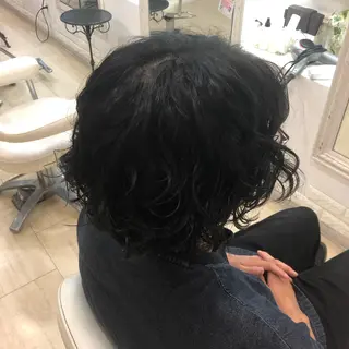 ショート パーマ メンズ 高槻/大学生にも人気 🥰ルービック高槻のヘアスタイル