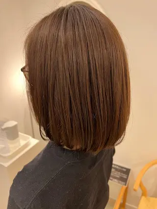 ミディアム 村中 逸紀のヘアスタイル