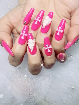 ネイル チョウ チョウのネイルデザイン