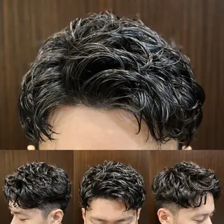 ショート パーマ メンズ 💈田上 立輝のヘアスタイル