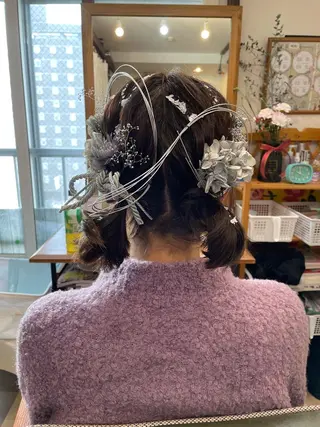 ショート ヘアアレンジ HempBeauty 浅野アサミのヘアスタイル