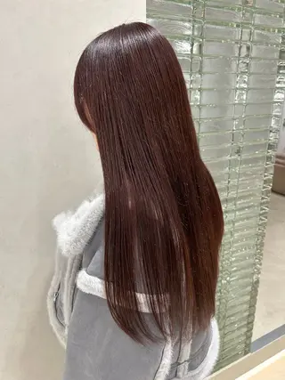 ミディアム カラー ヘアアレンジ メンズ Salowin原宿ash所属・‎透明感×艶髪 ‎🫒maki🎀のヘアスタイル