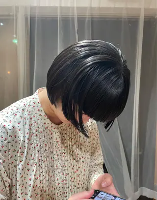 ショート ボブ/ショート 吉田竣のヘアスタイル