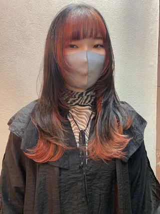 セミロング DopeLIT モデル募集中のヘアスタイル