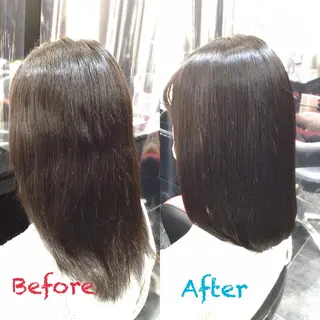 ミディアム パーマ Annon プライベートサロンのヘアスタイル