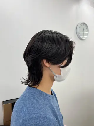 パーマ メンズ 森龍馬 メンズ専門美容師のヘアスタイル