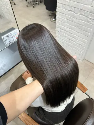 ロング カラー 小澤 一稀のヘアスタイル