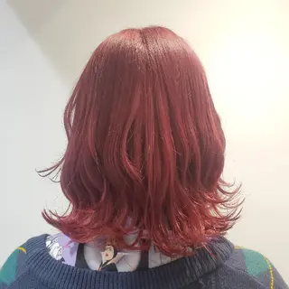 ミディアム カラー パーソナルカラー 診断🍀マリンのヘアスタイル