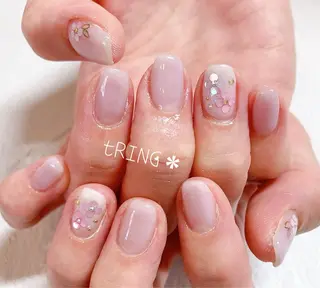 ネイル tRING＊ しいの木台のネイルデザイン
