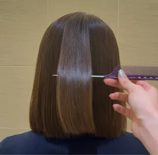 ミディアム 酸性ストレート/ ちさとのヘアスタイル